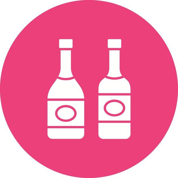 Icono de las botellas de vino