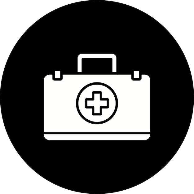 El icono del botiquín de primeros auxilios