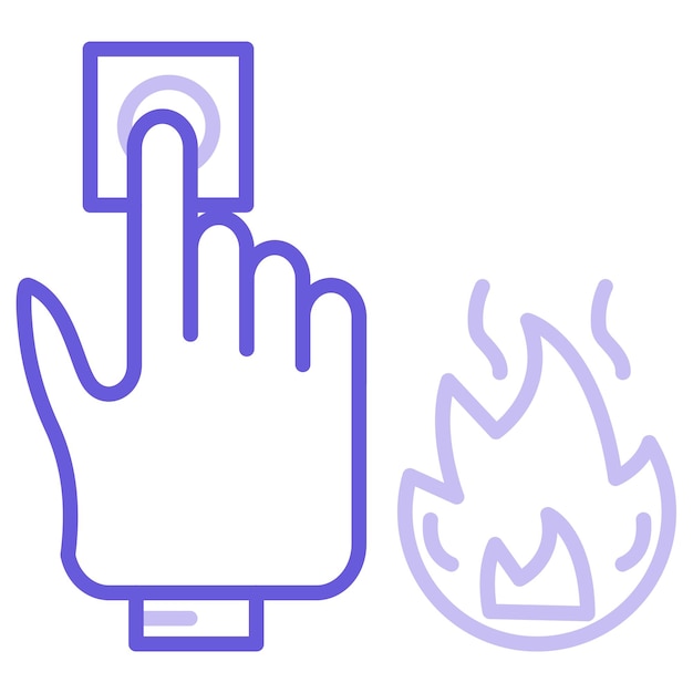 Icono del botón de emergencia