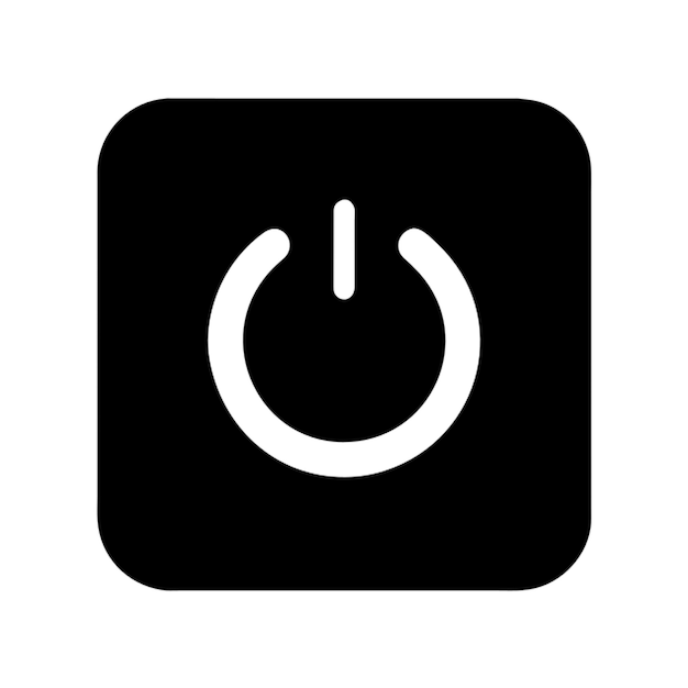 icono del botón de encendido