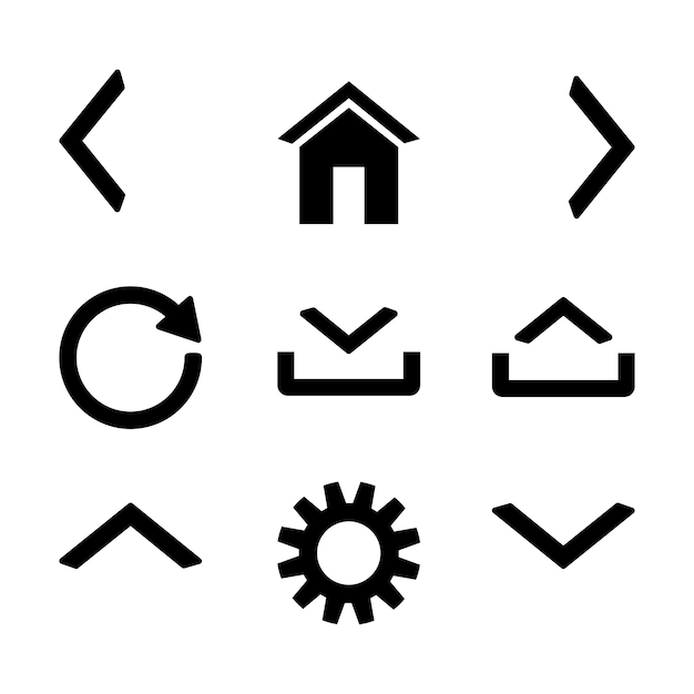 Icono de botón multimedia