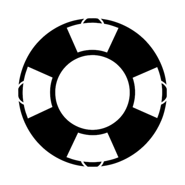 El icono de la boya salvavidas 10