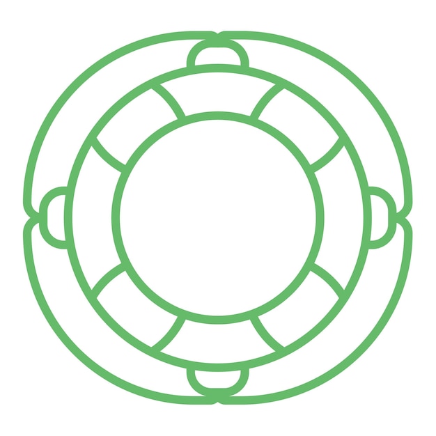 Icono de la boya de la vida