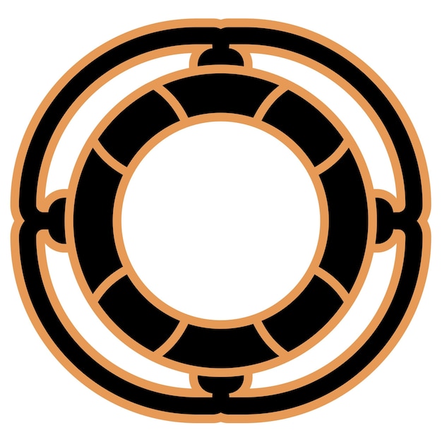 Icono de la boya de la vida