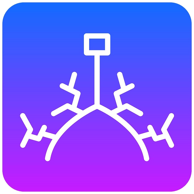 Icono de los bronquios