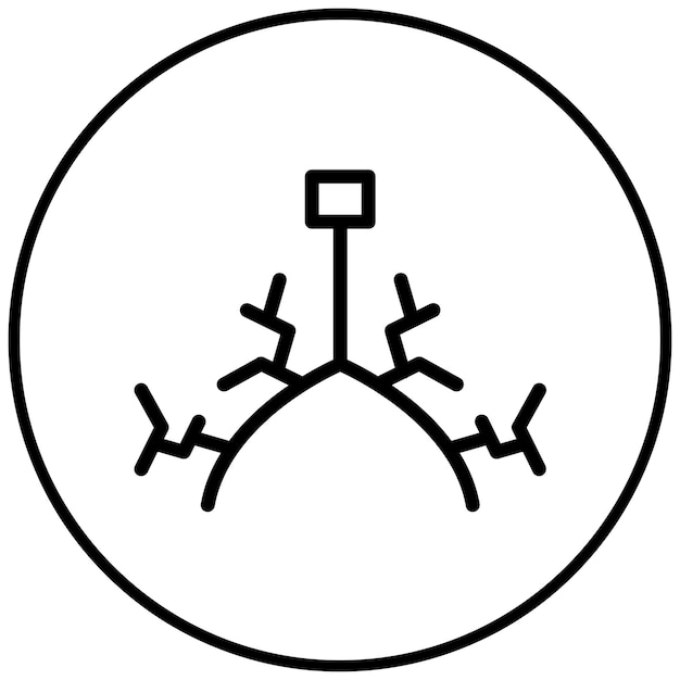 Icono de los bronquios