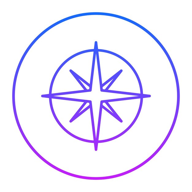 Icono de la brújula