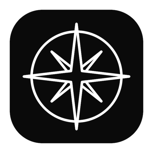 Icono de la brújula