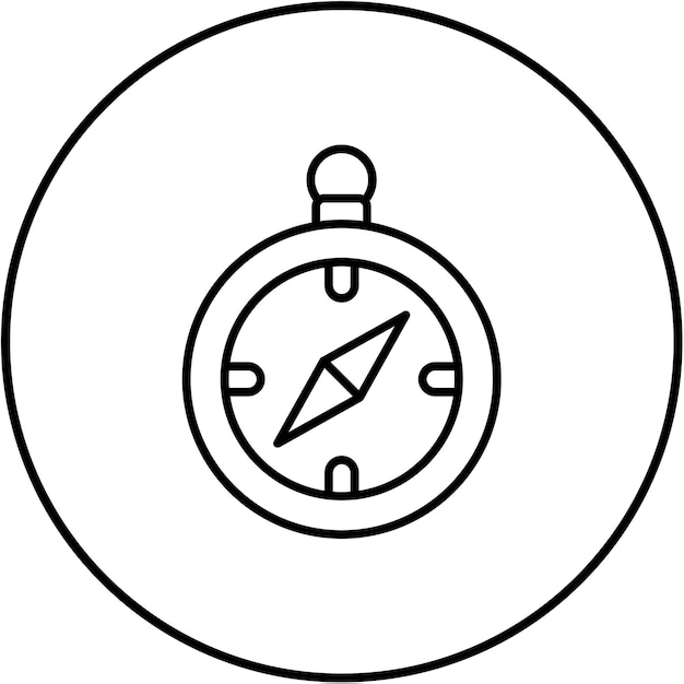 Icono de la brújula