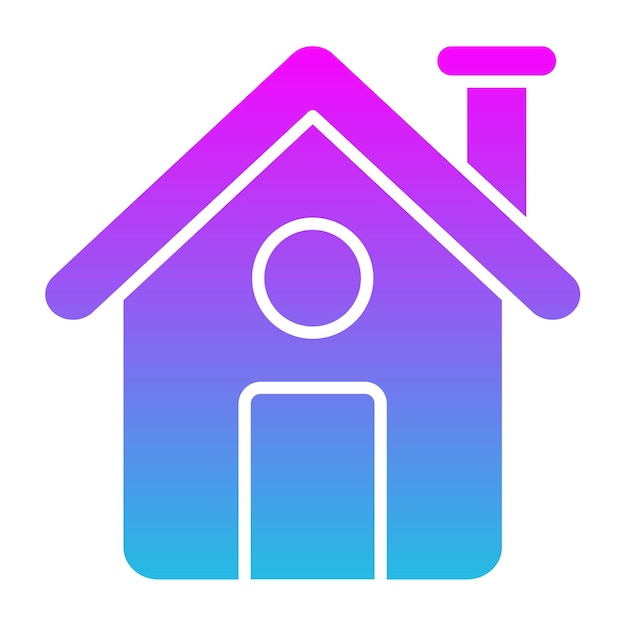 El icono del bungalow