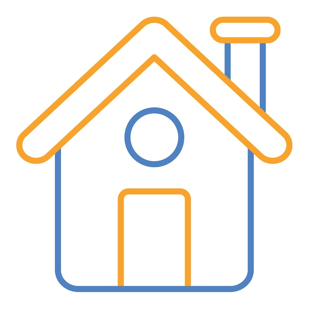 El icono del bungalow
