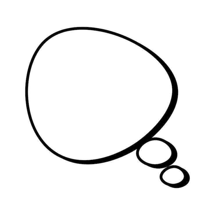 Vector icono de burbuja de voz diseño plano fondo blanco aislado