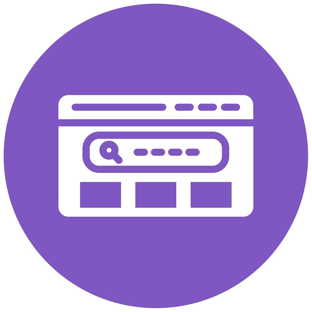 Ícono de búsqueda de contenido