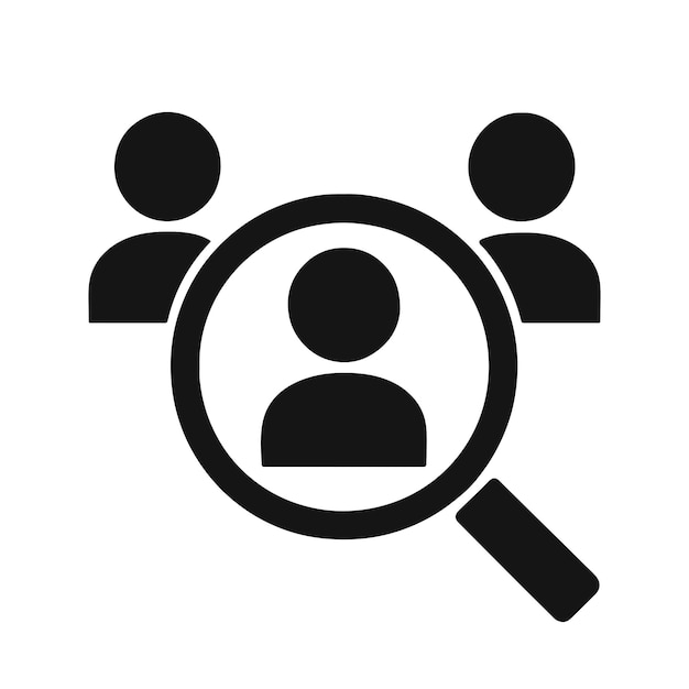 icono de búsqueda de empleados