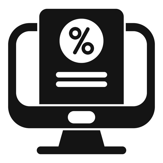 Icono de búsqueda de negocio de marketing vector simple Datos de empleados