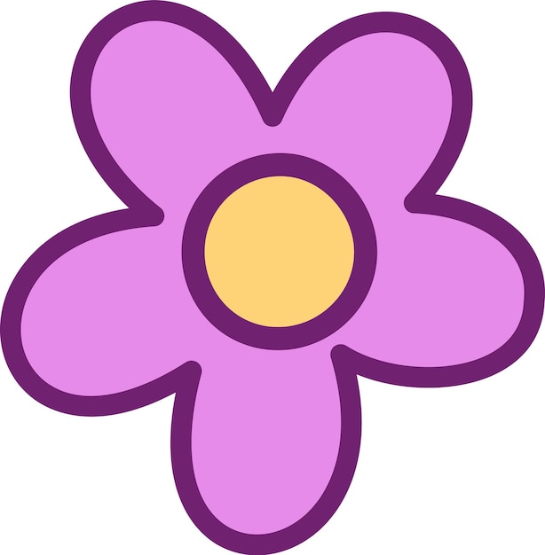Icono de la cabeza de la flor
