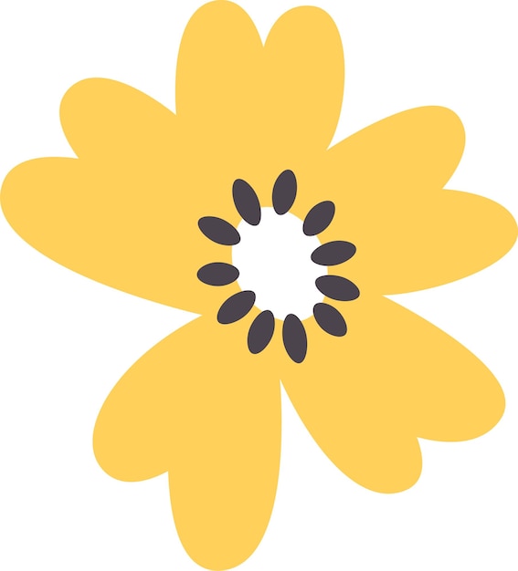 Icono de cabeza de flor