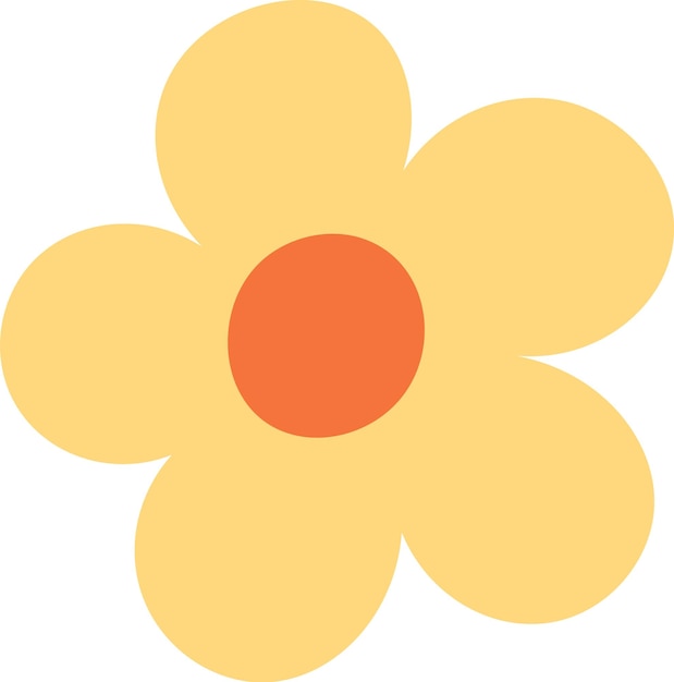 Icono de cabeza de flor
