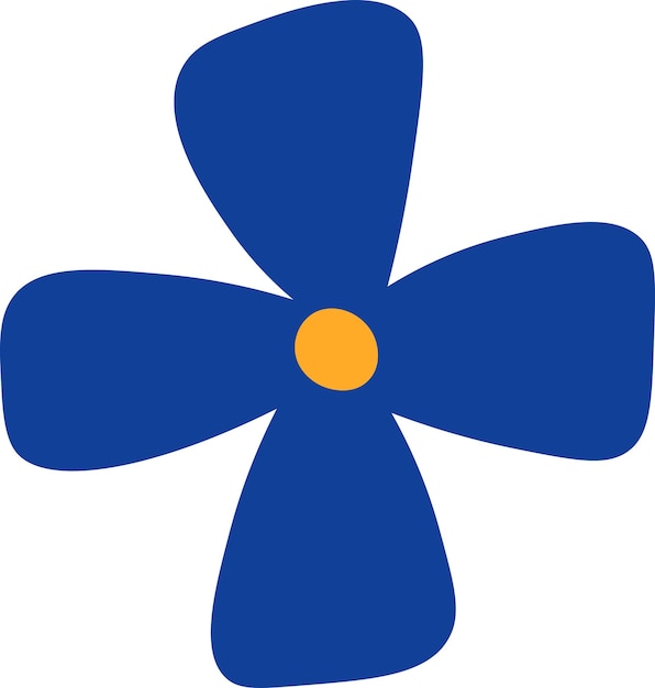 Icono de cabeza de flor