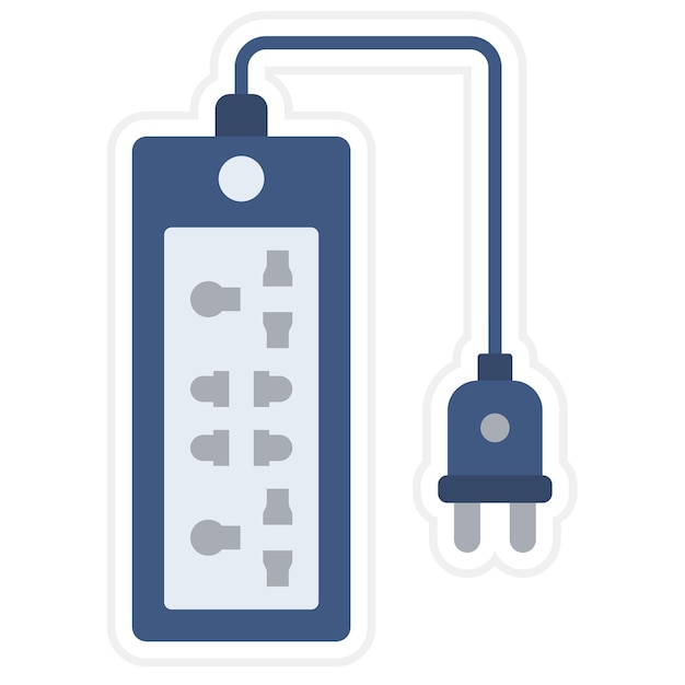 Icono del cable de extensión