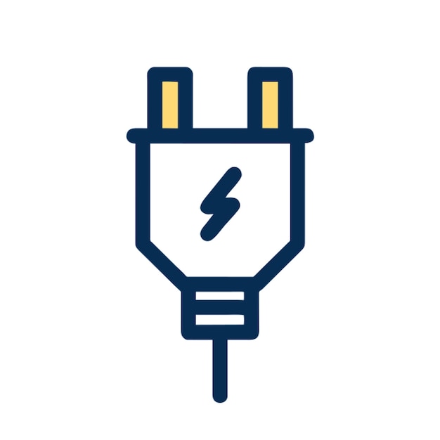 icono de cableado eléctrico