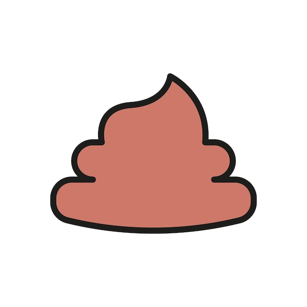 El icono de caca falso encarna el humor de broma perfecto para el Día del Loco de Abril39 diseña contenido temático de broma