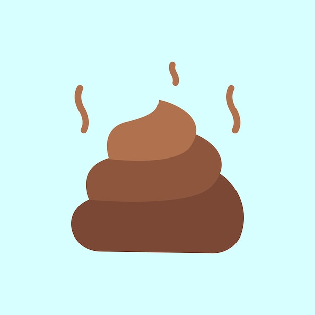 El icono de caca falso encarna el humor de broma perfecto para el Día del Loco de Abril39 diseña contenido temático de broma