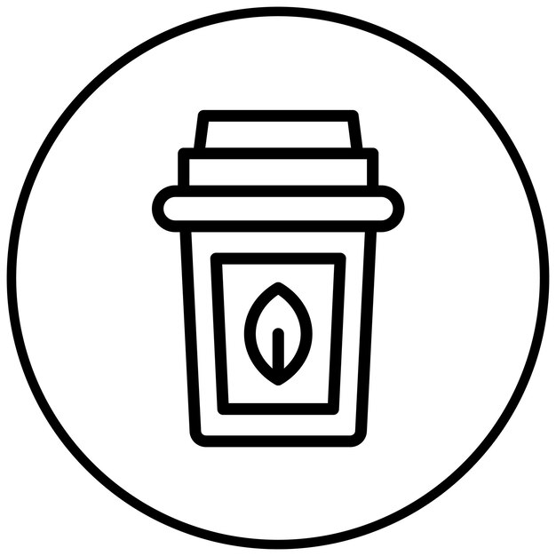 El icono del café helado
