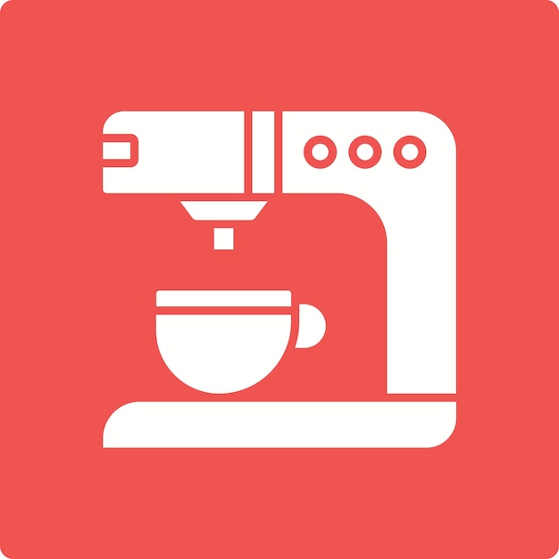El icono de la cafetera
