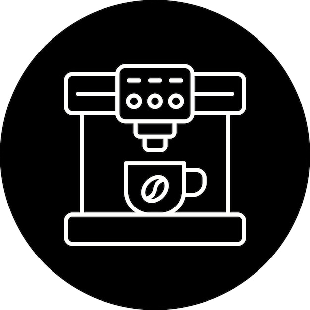 El icono de la cafetera