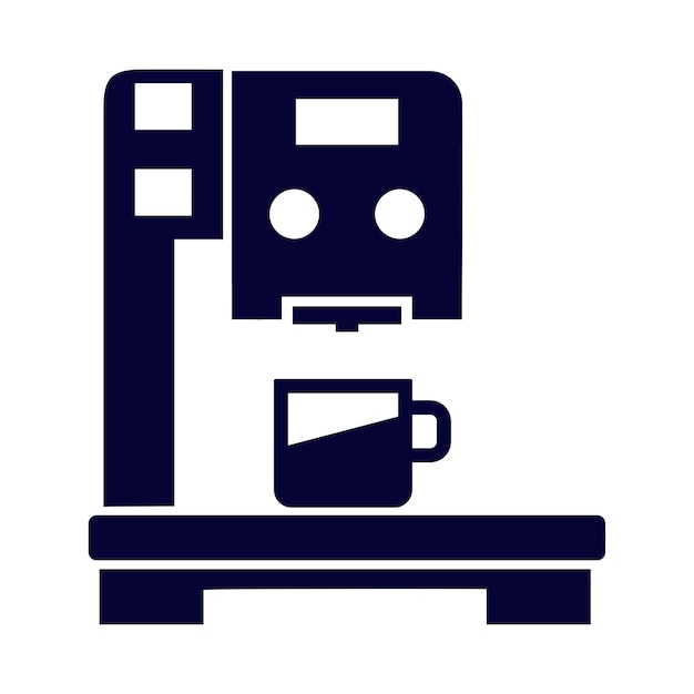 El icono de la cafetera