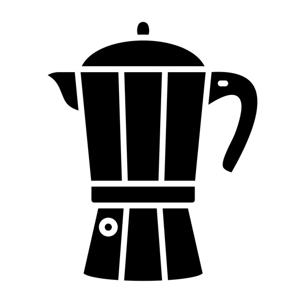 El icono de la cafetera