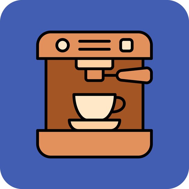 El icono de la cafetera