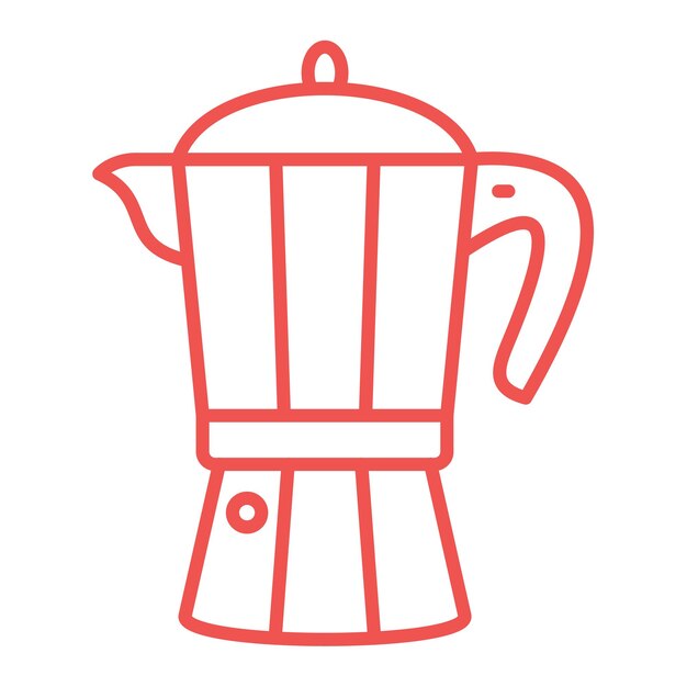 El icono de la cafetera
