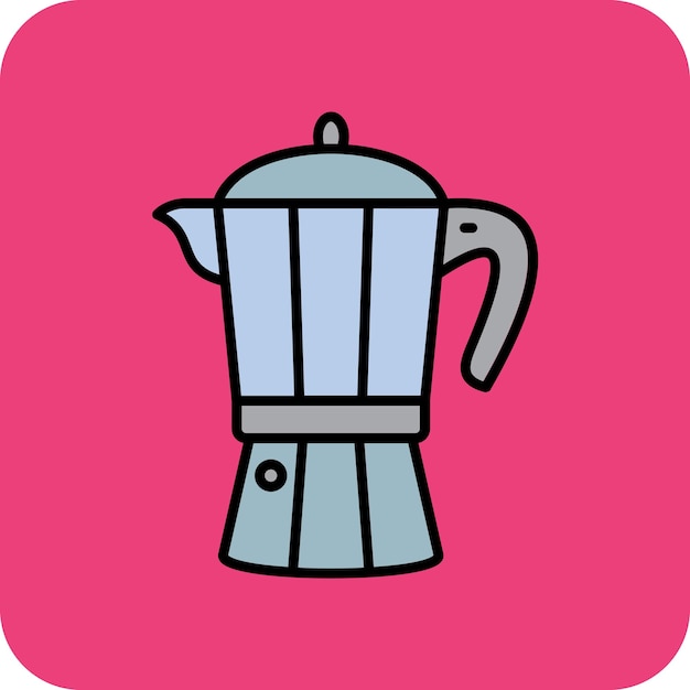 El icono de la cafetera