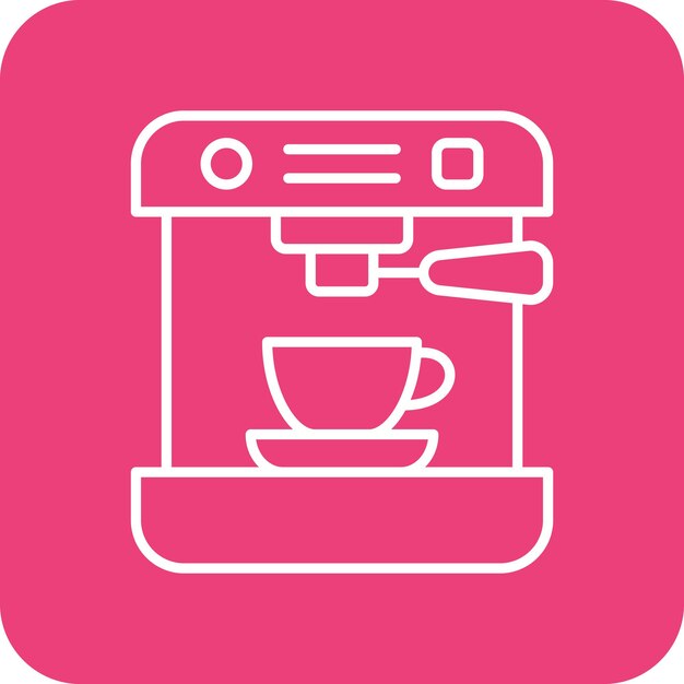 El icono de la cafetera