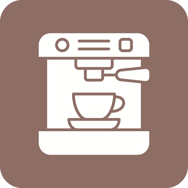 El icono de la cafetera