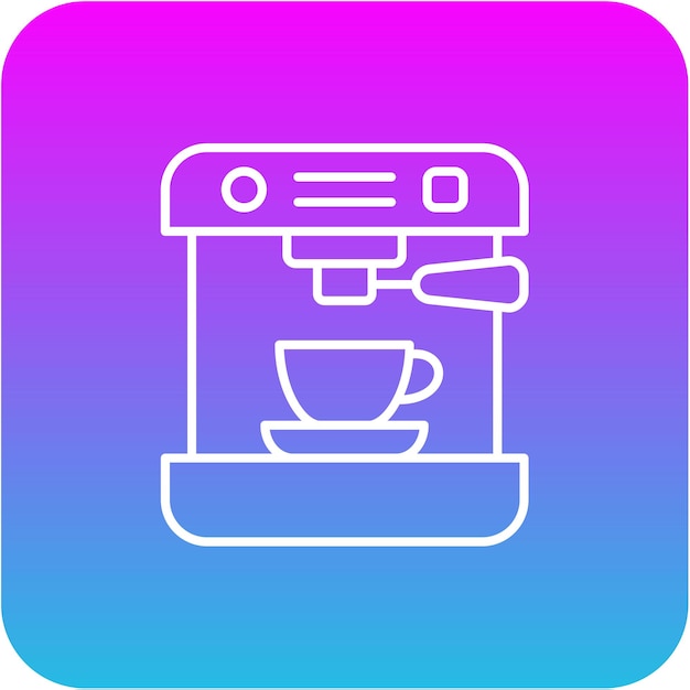 El icono de la cafetera