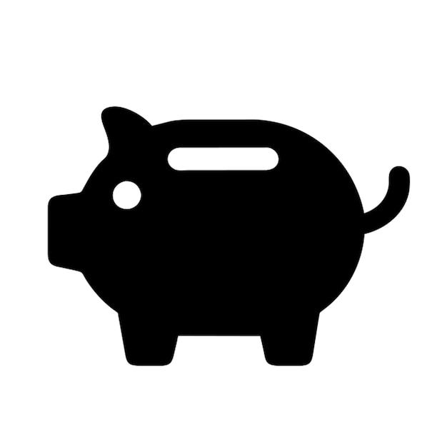 El icono de la caja de ahorros