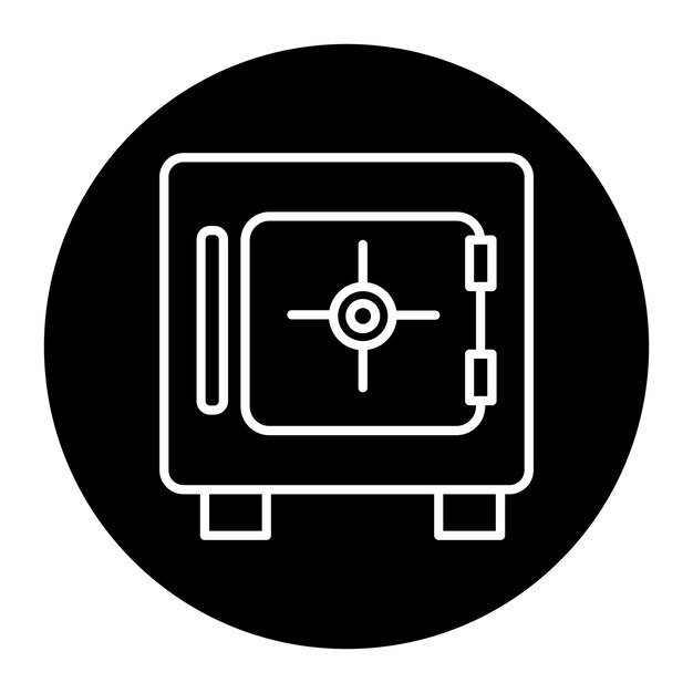 Icono de la caja fuerte
