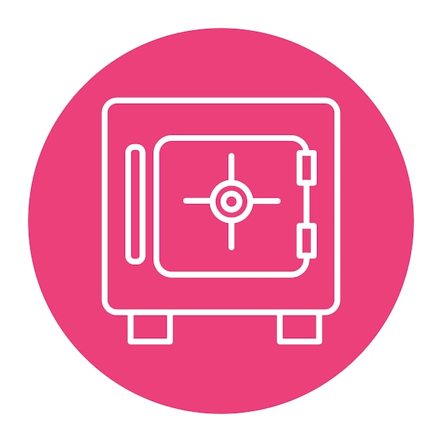 Icono de la caja fuerte
