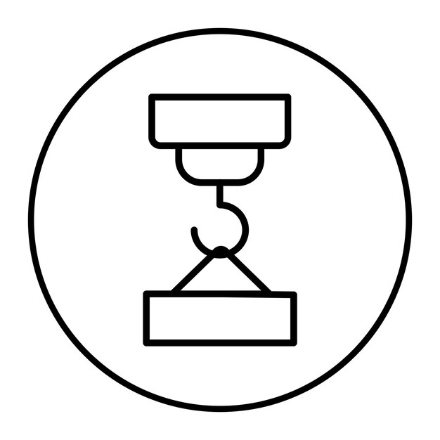 Icono de la caja de grúas de arriba