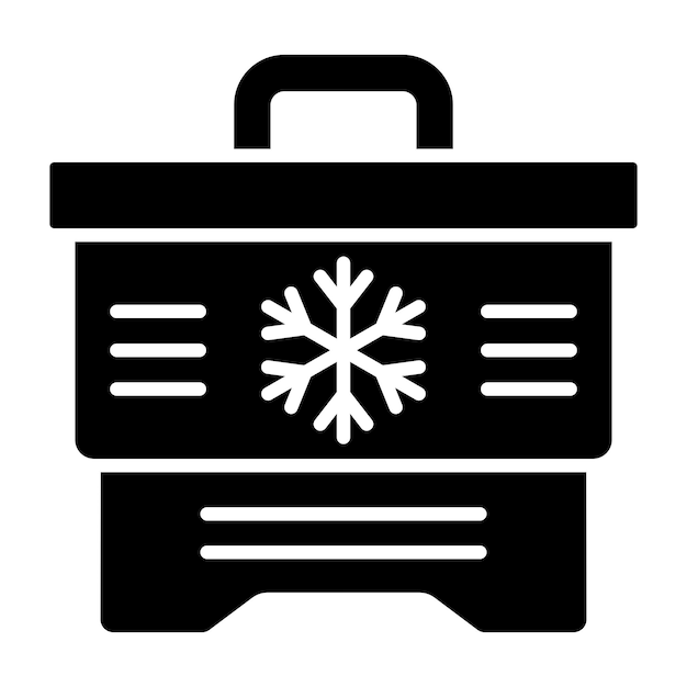 Icono de la caja de hielo