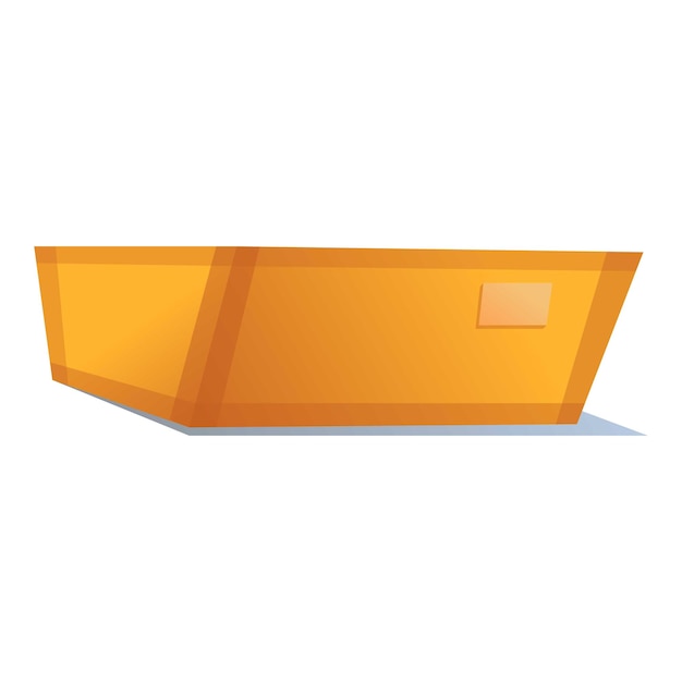 Icono de la caja de paquetes Icono vectorial de la caixa de paquetes para el diseño web aislado en fondo blanco