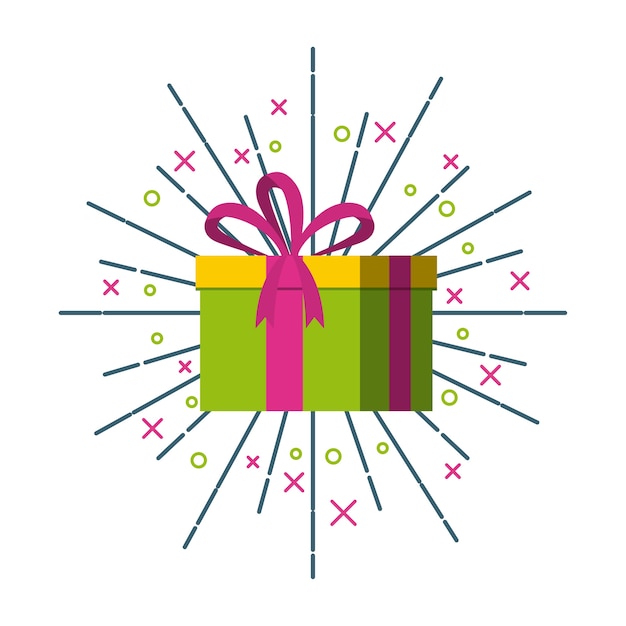 icono de caja de regalo