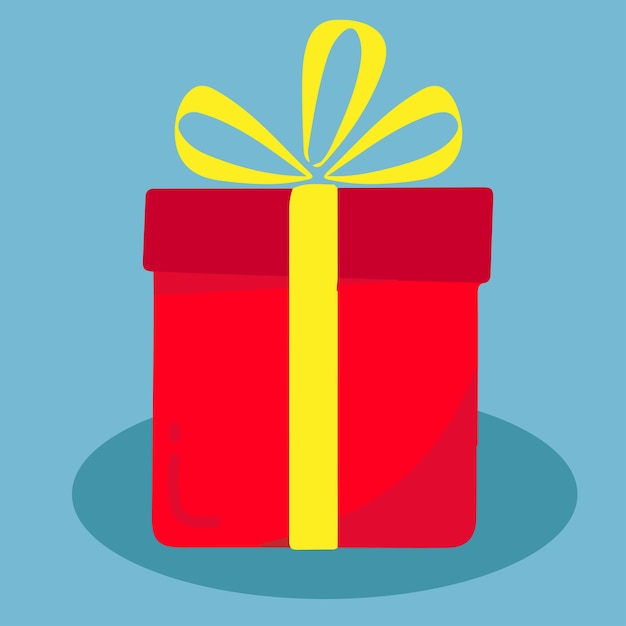 icono de la caja de regalos de Navidad