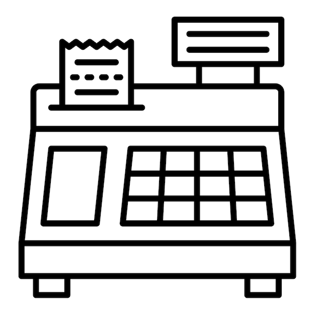 Icono de la caja registradora