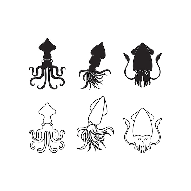 Icono de calamar