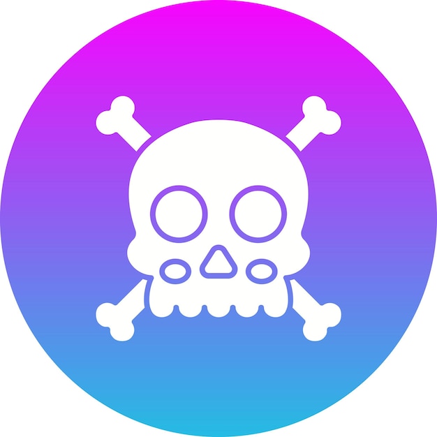El icono de la calavera linda