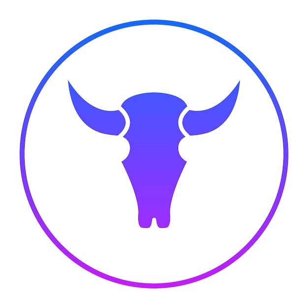 El icono de la calavera de toro